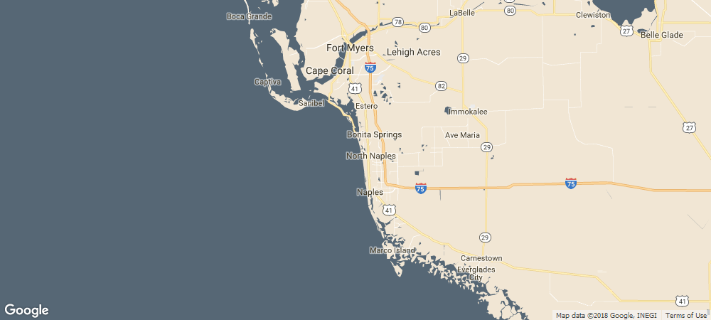 Southwest Florida Map | Things to do in Fort Myers | Bay Inn at the Lani Kai